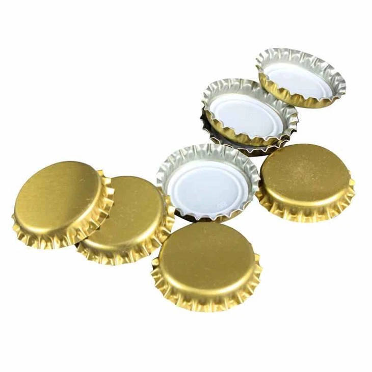 Tinplate Water Soft Drink Bottle Metal Crown Cap