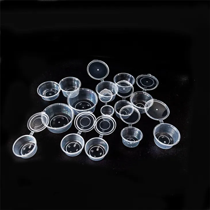 Food Grade Plastic Sauce Cups with Lids - Durable and Reusable (7) Food Grade Plastic Sauce Cups with Lids - Durable and Reusable (7)